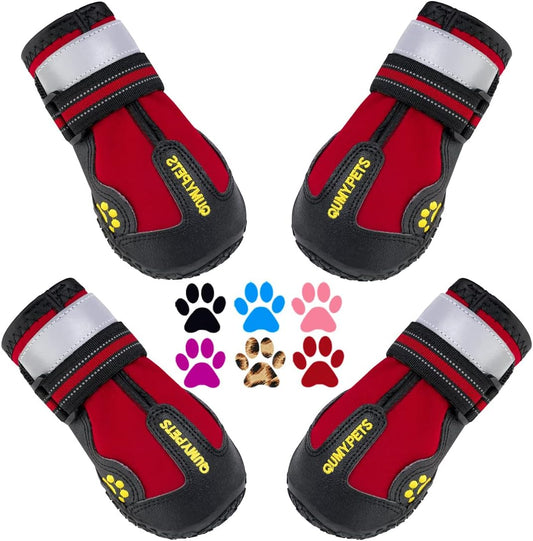 Dog Shoes for Hot Pavement, Dog Snow Boots & Paw Protectors for Winter