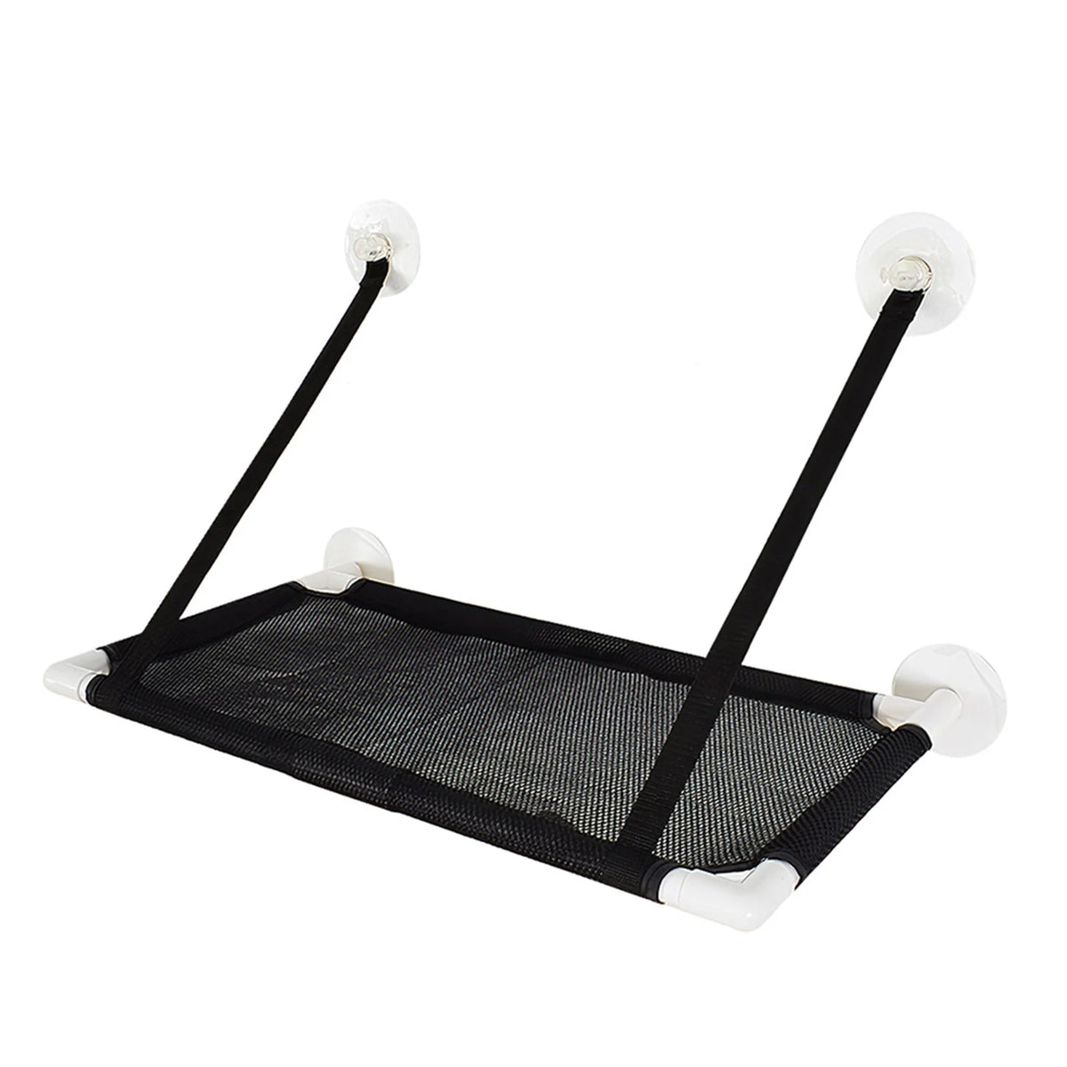 Cat Window Perch Hammock Bed Cooling Breathable Deck Window Suction Cups Seat Cat Shelves Sunbath Hammock Bed for Cat Hold UP