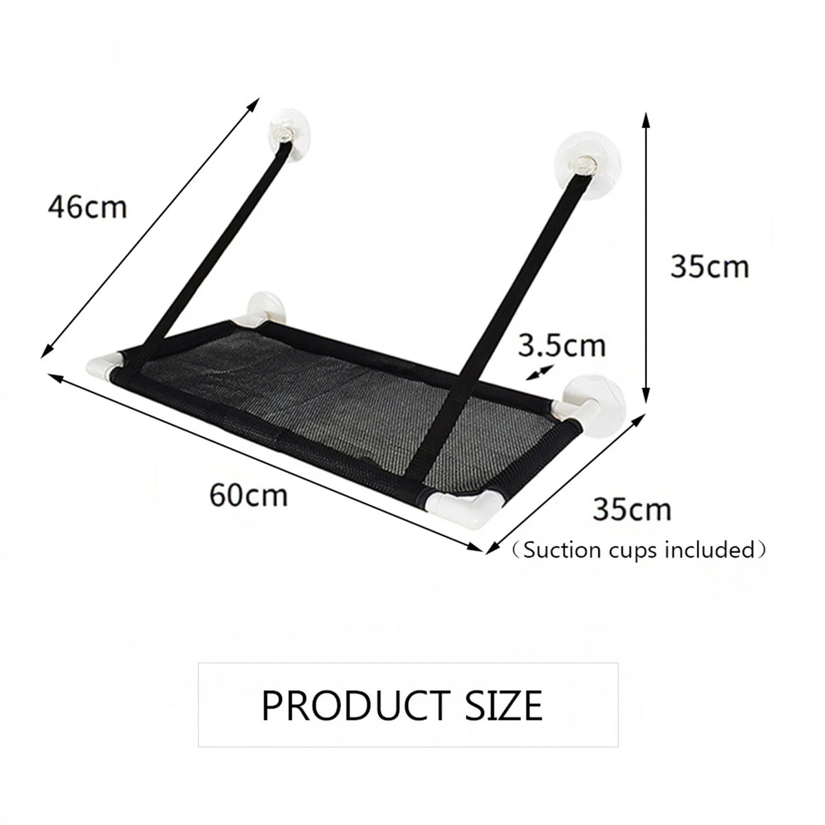 Cat Window Perch Hammock Bed Cooling Breathable Deck Window Suction Cups Seat Cat Shelves Sunbath Hammock Bed for Cat Hold UP