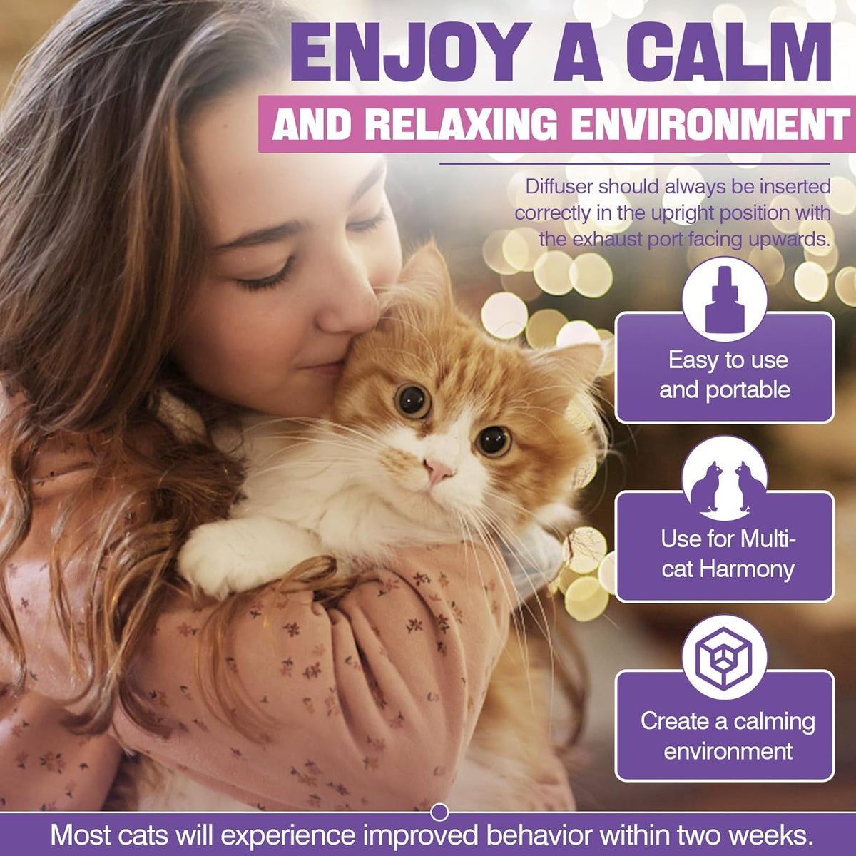 Cat Pheromones Calming Diffuser Refill 6 Pack Multicat Pheromone Diffusers