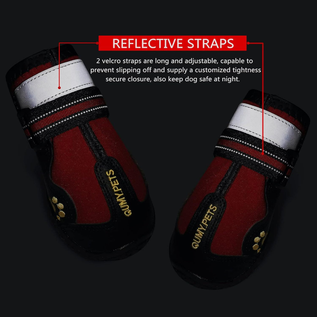 Dog Shoes for Hot Pavement, Dog Snow Boots & Paw Protectors for Winter