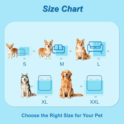 Pet Cooling Mat for Dogs Cats, Dog Self Cooling Pad Blanket